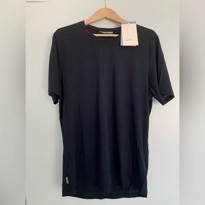 Icebreaker Men Sphere SS Crewe Cool- Lite Black T-Shirt Large